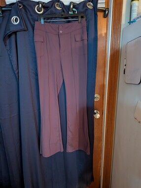 New Women's Large Tall Halara Purple Pants